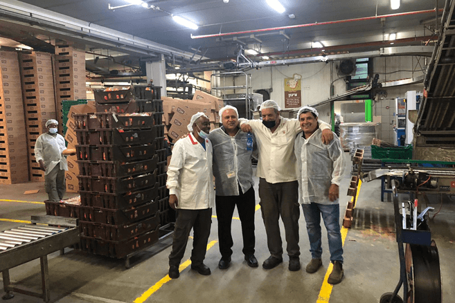 מנכל הסתדרות לאומית נפגש עם ועד מאפיית אנגל 2